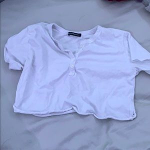 Cropped Brandy tee shirt